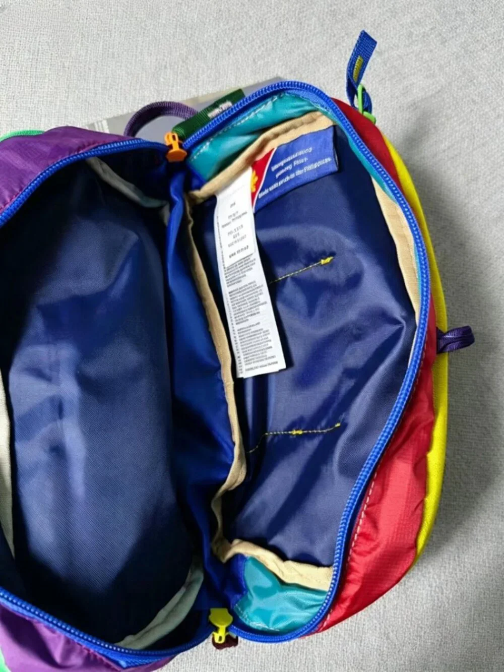 Cotopaxi Colorful Organizer Pouch
